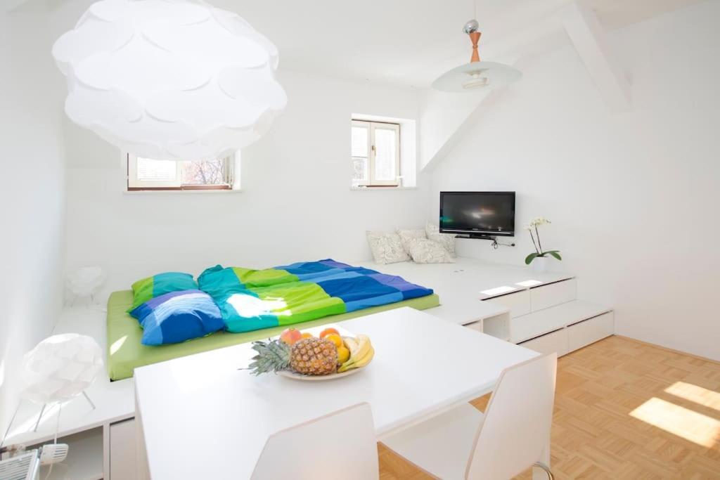 The Cute, Sunny Apartment In The Center +P Lubiana Esterno foto